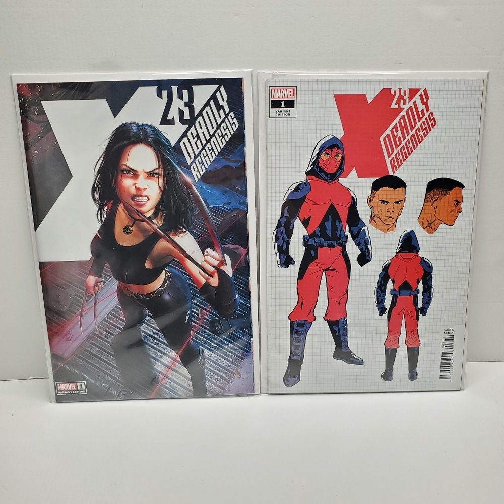 X-23 DEADLY REGENESIS #1 Tiago Da Silva Variant ~ 115/400 and 1:10 Ratio Comic